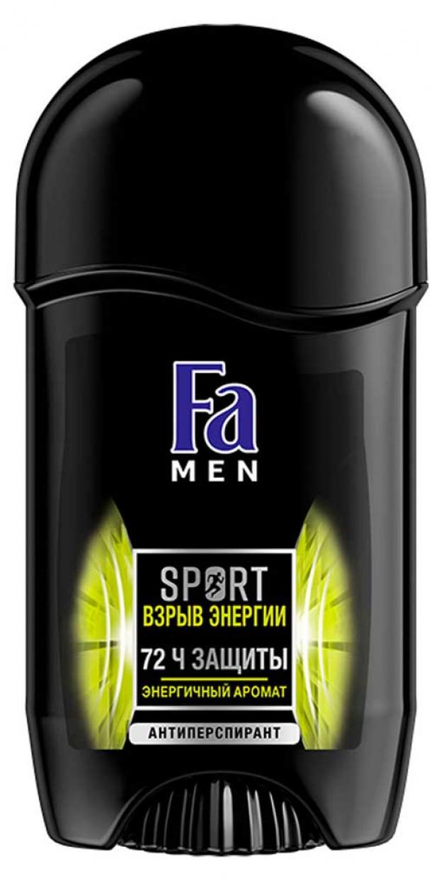 Дезодорант стик мужской Fa Sport Взрыв энергии, 50 мл
