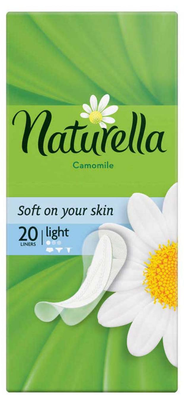 

Прокладки ежедневные Naturella Camomile Light Single, 20 шт