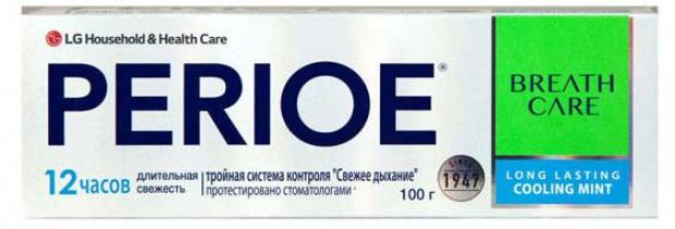 

Зубная паста LG Perioe White now cooling mint отбеливающая, 100 г