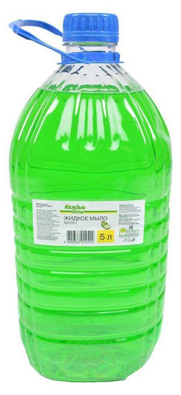 Мыло жидкое Каждый день Яблоко 5 л 180₽