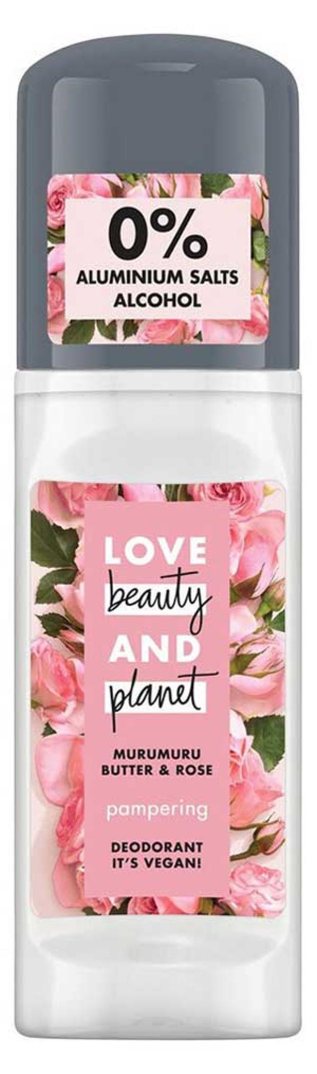 

Дезодорант шариковый Love Beauty&Planet Масло розы и мурумуру, 50 мл