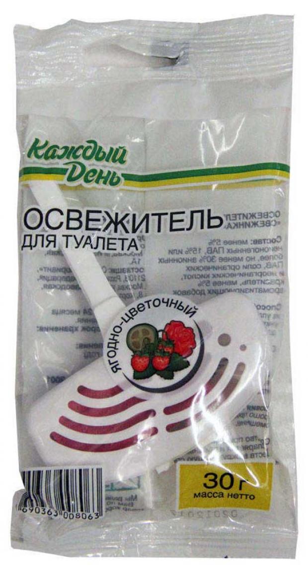 Туалетный блок подвесной Каждый день Цветы 30 г 12₽