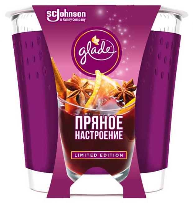 

Свеча ароматизированная Glade Пряное настроение, 129 г