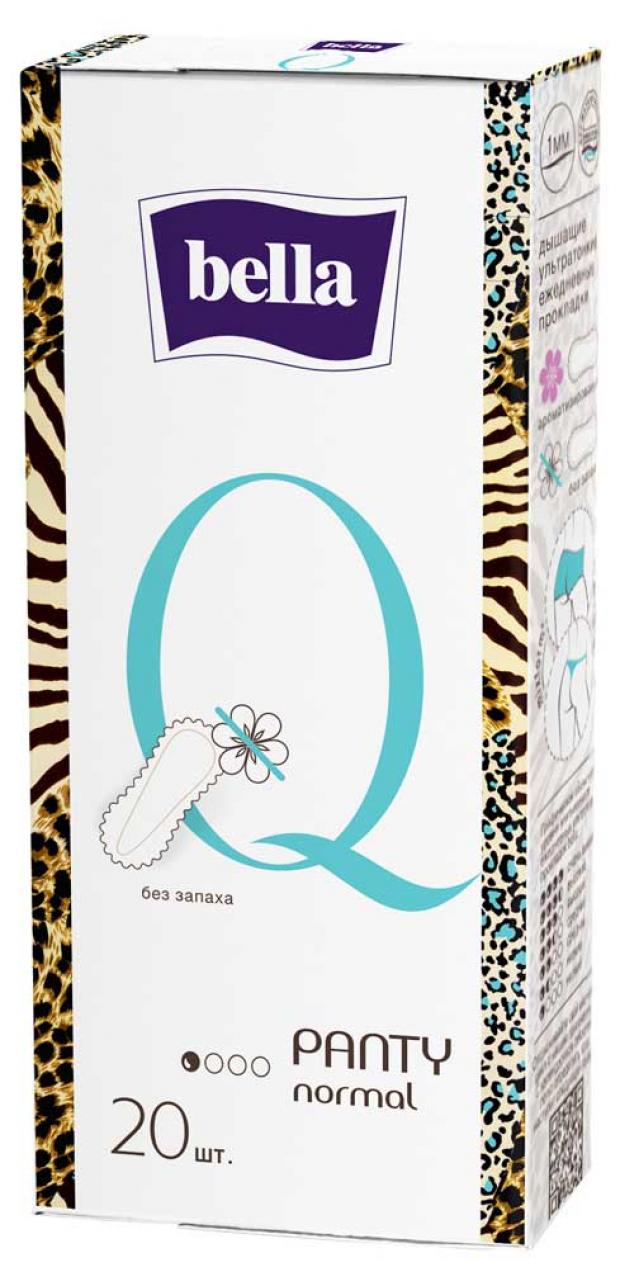 

Прокладки ежедневные Bella Panty Q неароматизированные, 20 шт