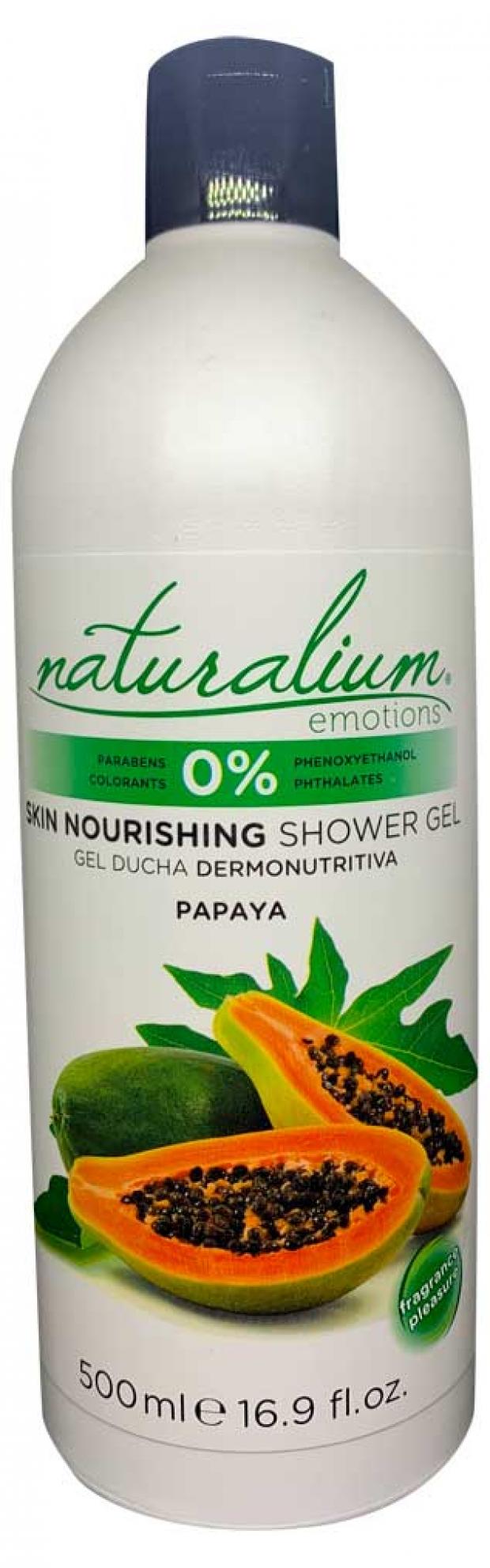 

Крем-гель для душа Naturalium Папайя, 500 мл
