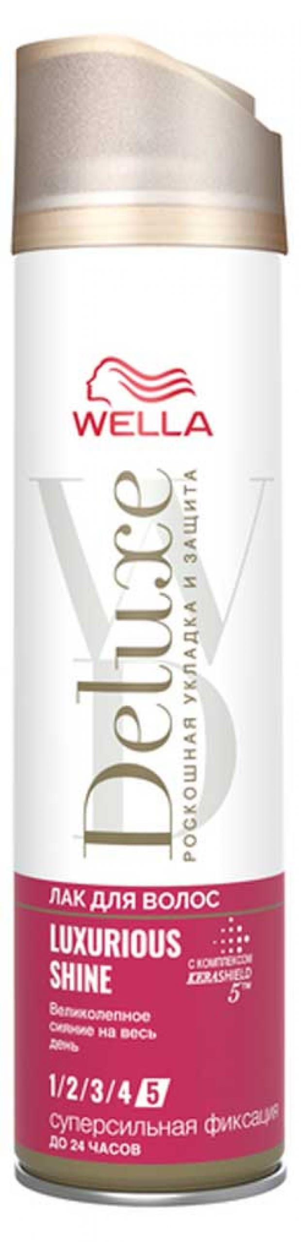 

Лак для волос Wella Deluxe Luxurious Shine, 250 мл