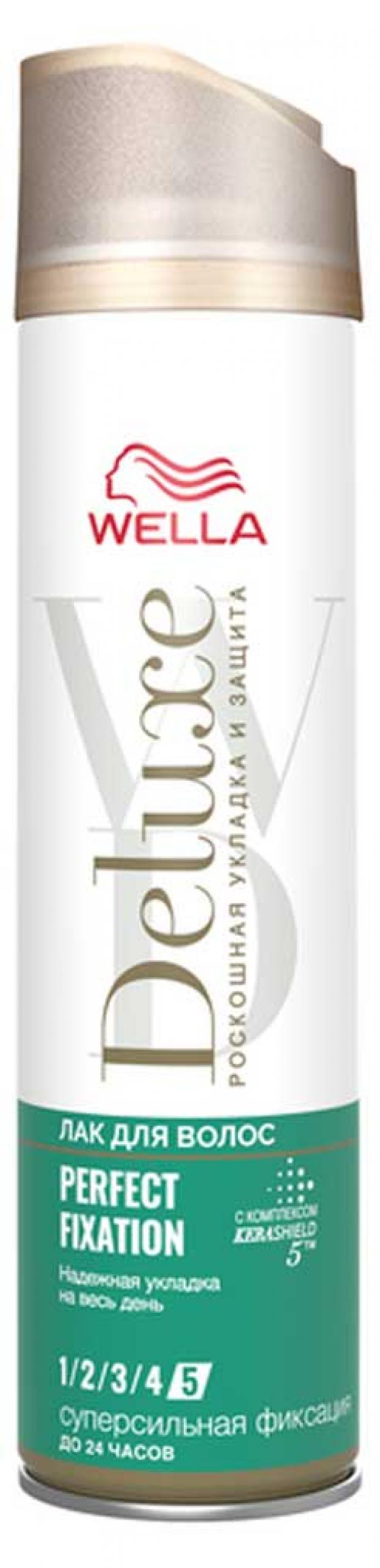 

Лак для волос Wella Deluxe Perfect Fixation, 250 мл