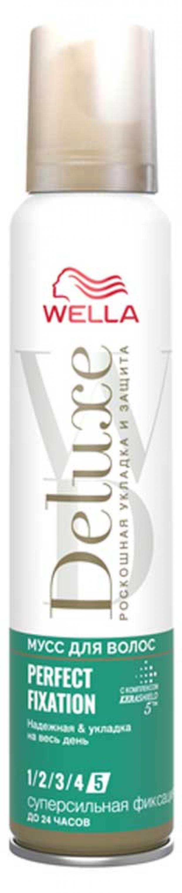 

Мусс для волос Wella Deluxe Perfect Fixation, 200 мл