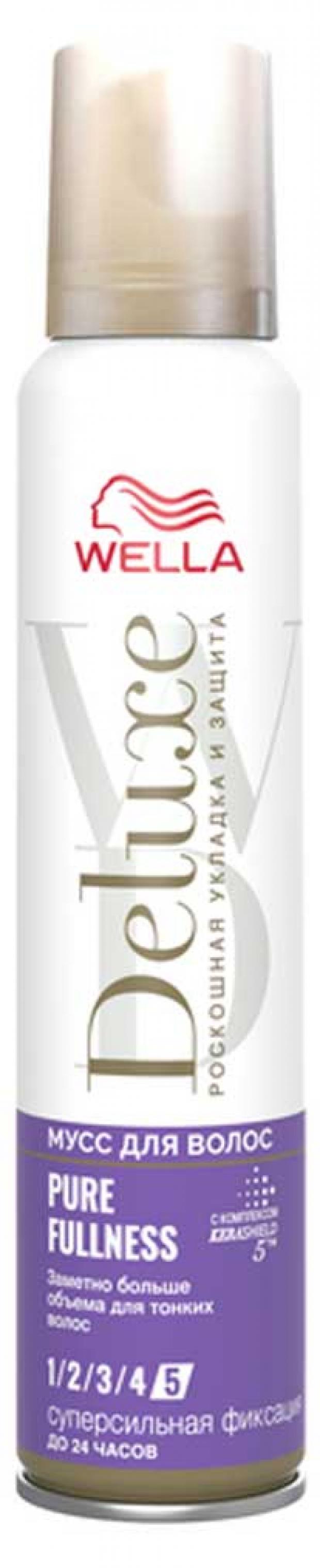 

Мусс для волос Wella Deluxe Pure Fullness, 200 мл