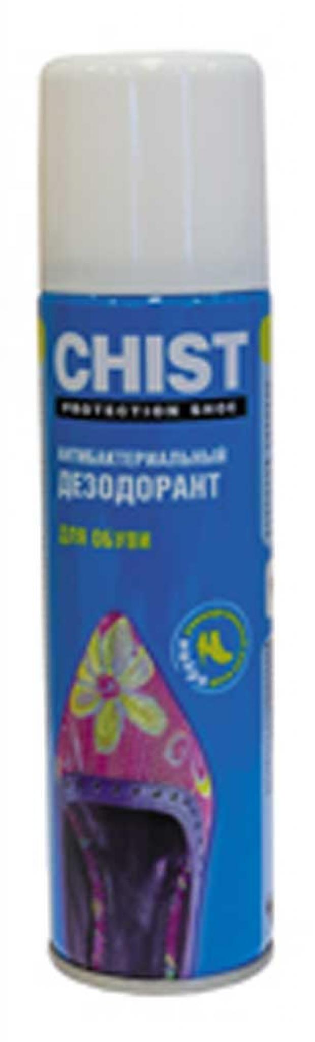 

Дезодорант для обуви Chist Антибактериальный, 150 мл