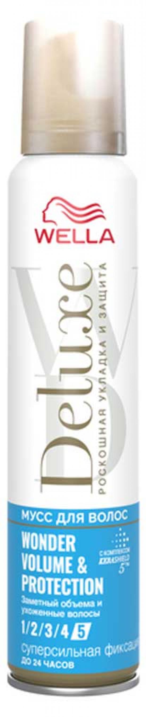 

Мусс для волос Wella Deluxe Wonder Volume & Protection, 200 мл