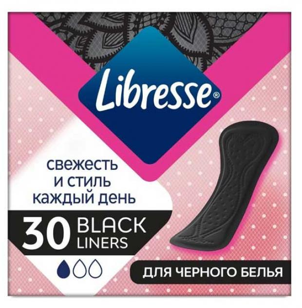 

Прокладки ежедневные Libresse черные, 30 шт