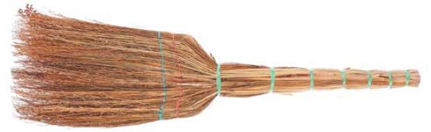 Веник RUSSIA Стандарт 2-прошивной из сорго 80 см 105₽