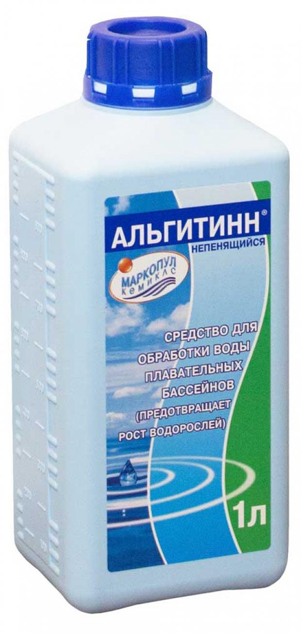 Средство от водорослей Маркопул Кемиклс Альгитинн непенящееся 1 л 623₽