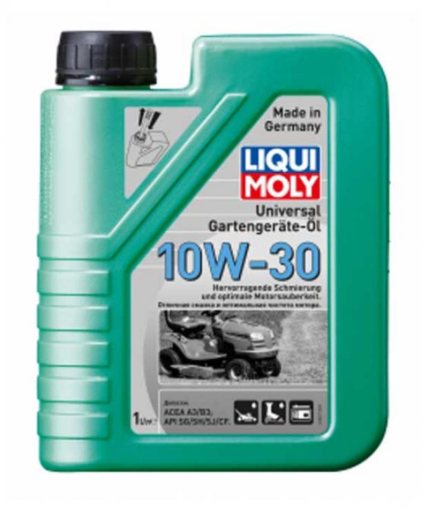 

Минеральное моторное масло Liqui Moly Universal 4-Takt Gartengerate-Oil 10W-30 для газонокосилок, 1 л