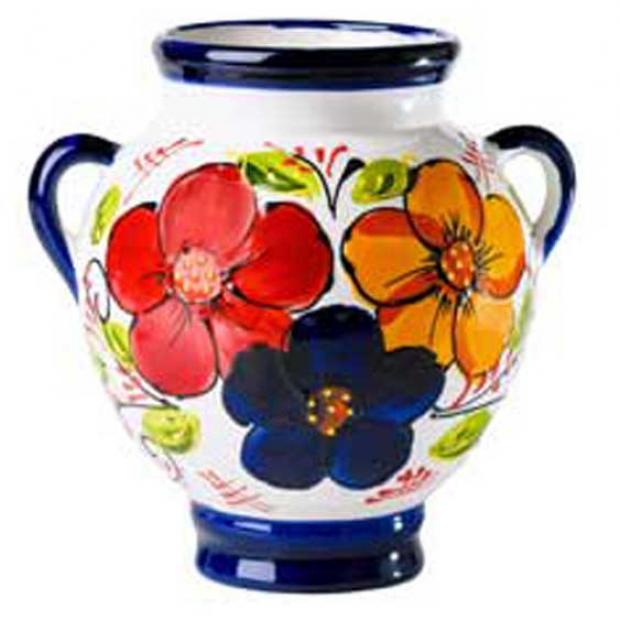 

Горшок настенный Made in Spain Rameado Кувшин Flor tomata керамический, 22х16х27 см