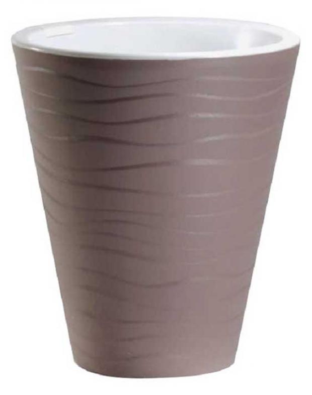 Горшок Пласт Авеню Валенсия мокко 215 см 235 см 365₽