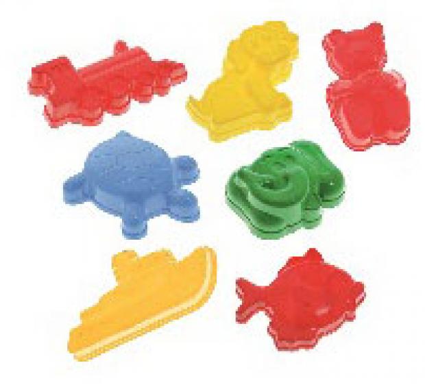 

Формочки для песка ZEBRA TOYS, 13 см