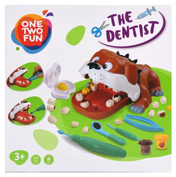 

Набор для лепки ONE TWO FUN Стоматолог