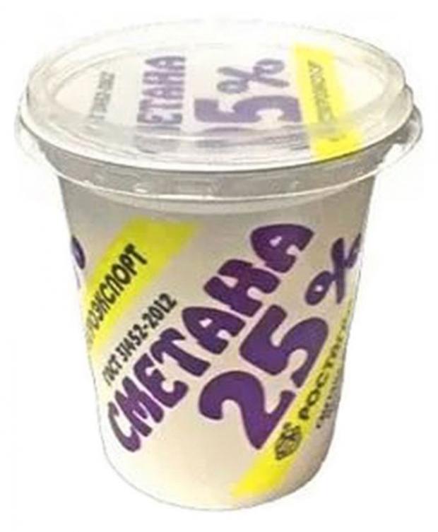 Сметана Ростагроэкспорт 25 320 г 113₽