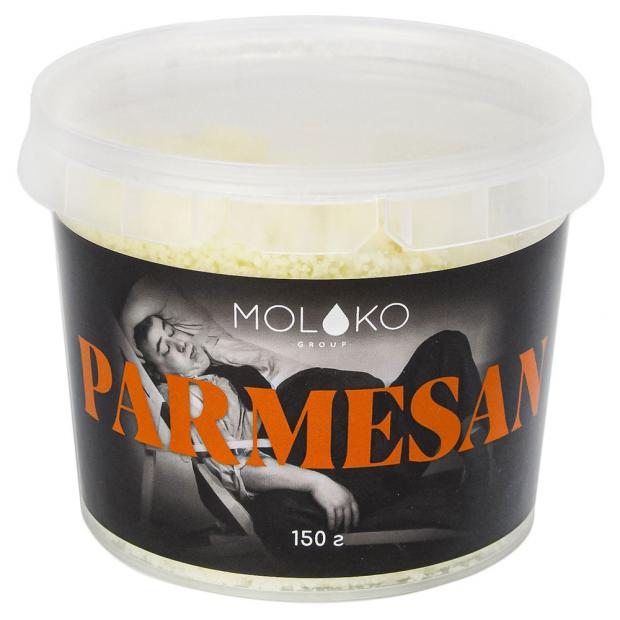 Сыр твердый Moloko Group Пармезан тертый 48 150 г 281₽