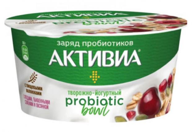

Биопродукт творожный «Активиа» вишня-овес-семечки тыквы-гранат 3,5%, 135 г