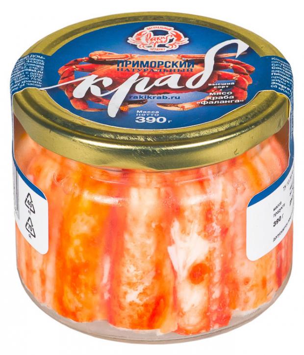 

Краб «РакиКраб» мясо фаланга, 390 г