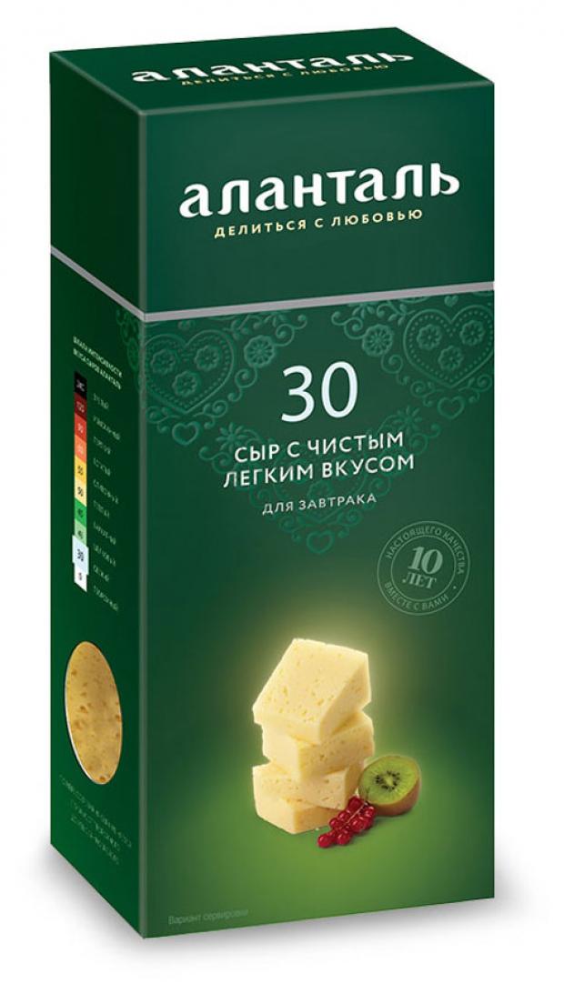

Сыр полутвердый «Аланталь» № 30 35% брусок, 190 г