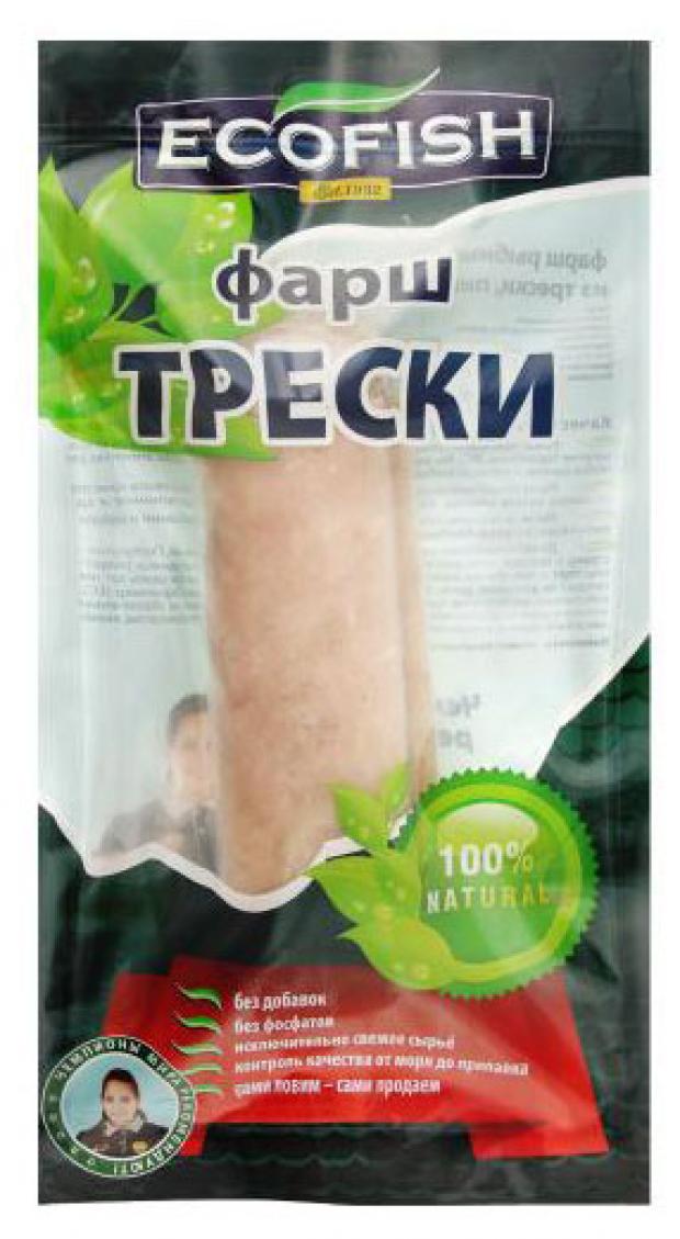 

Фарш трески EcoFish замороженный, 450 г