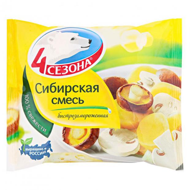

Смесь овощная «4 Cезона» Сибирская, 400 г