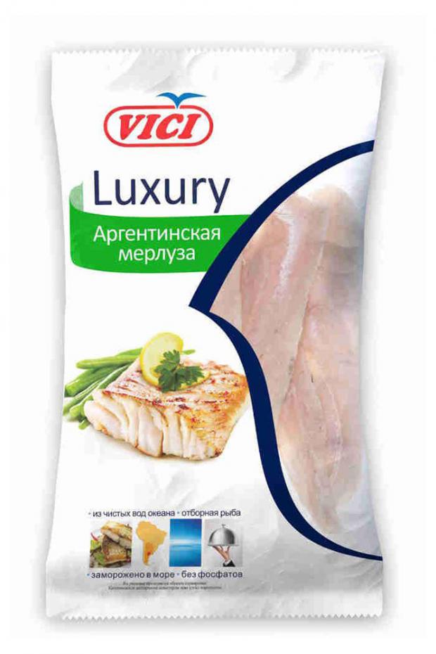 

Мерлуза аргентинская Vici свежемороженая без кожи филе, 600 г