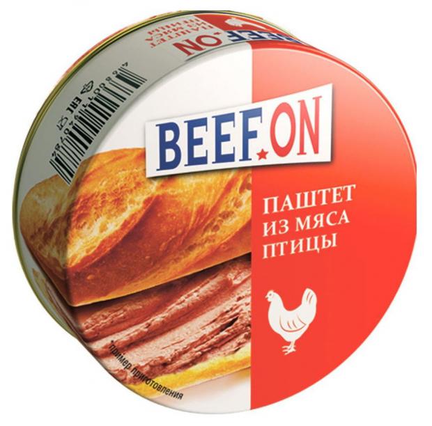 

Паштет Beef.on из мяса птицы, 70 г