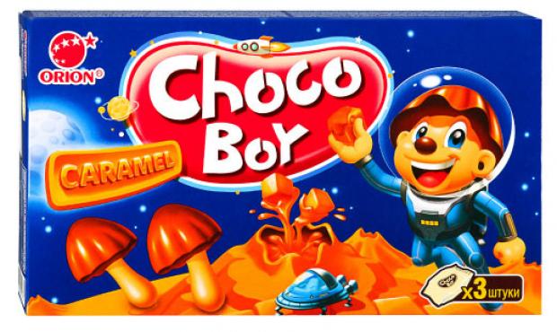 

Печенье Orion Choco Boy Caramel, 135 г