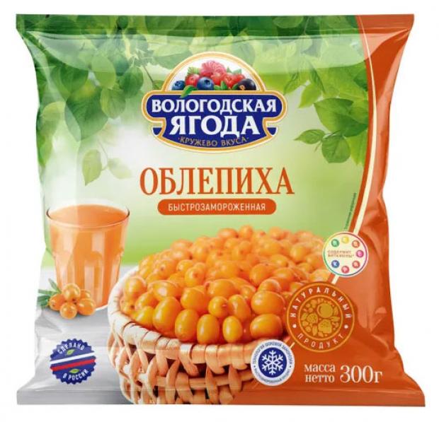 

Облепиха «Вологодская Ягода» быстрозамороженная, 300 г