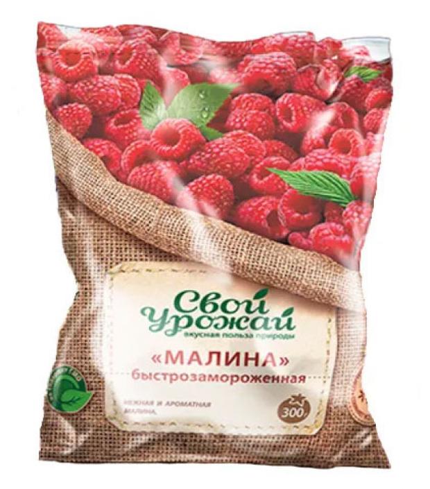 

Малина «Свой урожай» быстрозамороженная, 300 г