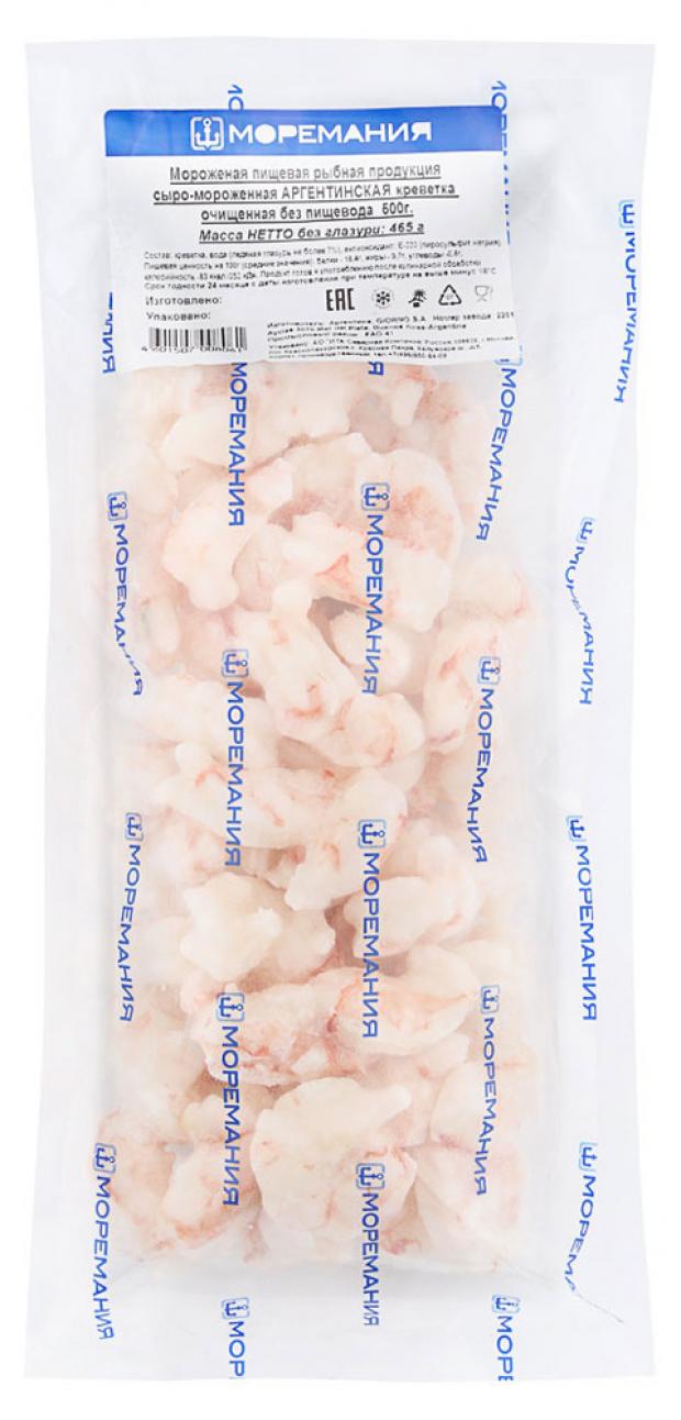 

Креветка аргентинская «Моремания» очищенная свежемороженая, 500 г