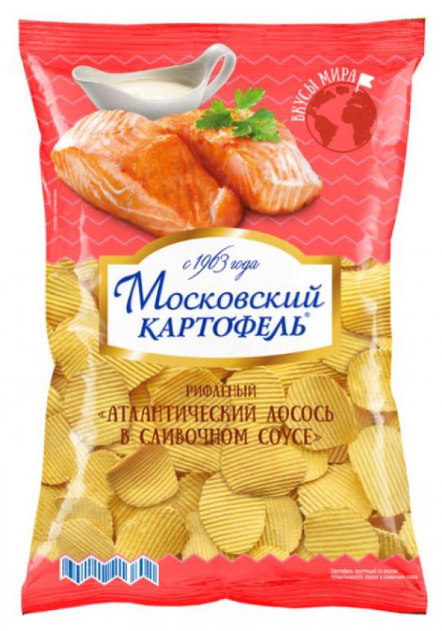 Чипсы Московский картофель со вкусом лосося в сливочном соусе 150 г 96₽