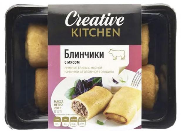 Блинчики Creative Kitchen с мясом охлажденные 200 г 112₽