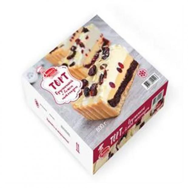 Tорт Juniors Брусничный с белым шоколадом 800 г 934₽