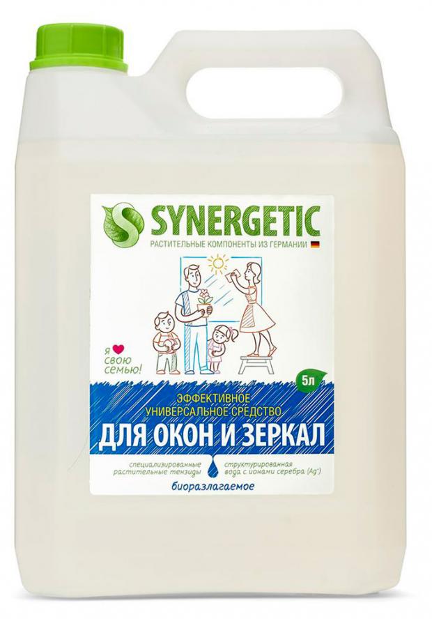 Чистящее средство для стекол Synergetic Средство биоразлагаемое 5 л 710₽
