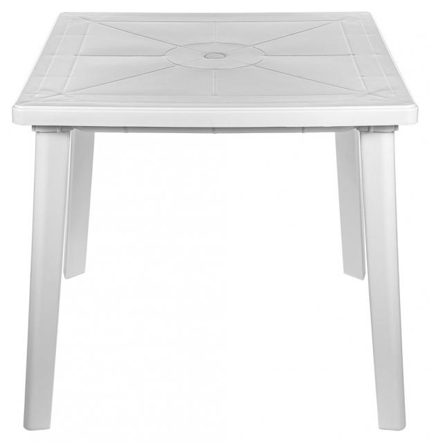 Стол пластиковый Каждый день белый 80х80х71 см 1132₽