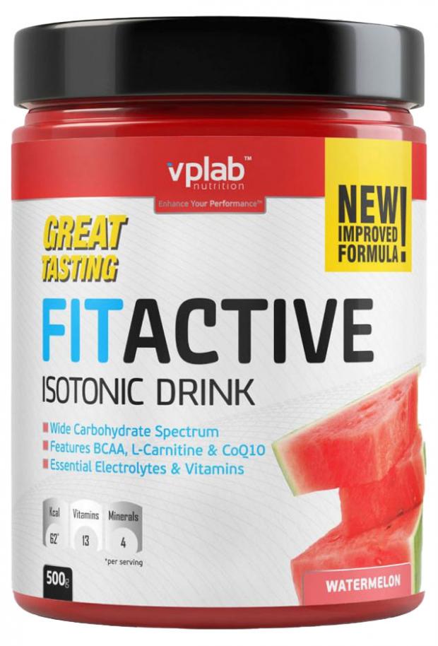 

Напиток изотонический VPLab FitActive арбуз, 500 г