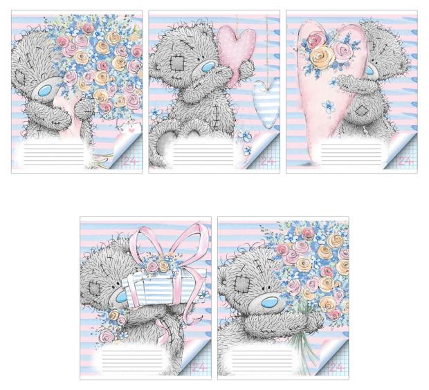 Тетрадь школьная Academy Style Me to you А5 в клетку 24 л 20₽