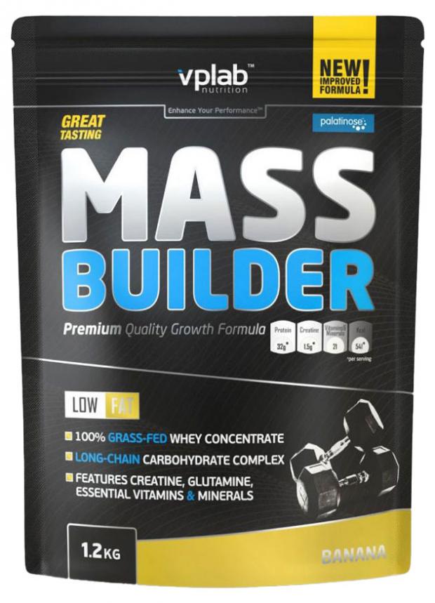 

Протеин VPLab Mass Builder банан, 2,3 кг