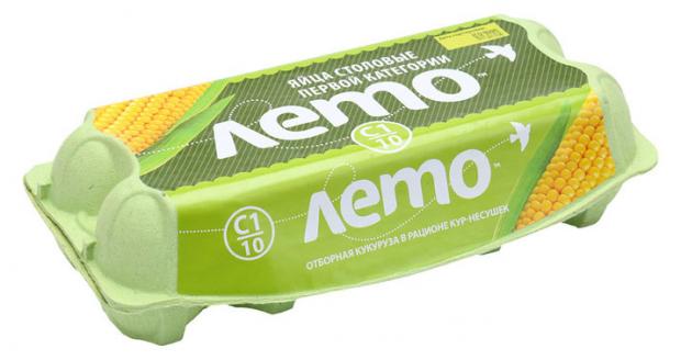 Яйцо куриное Лето С1 10 шт 90₽