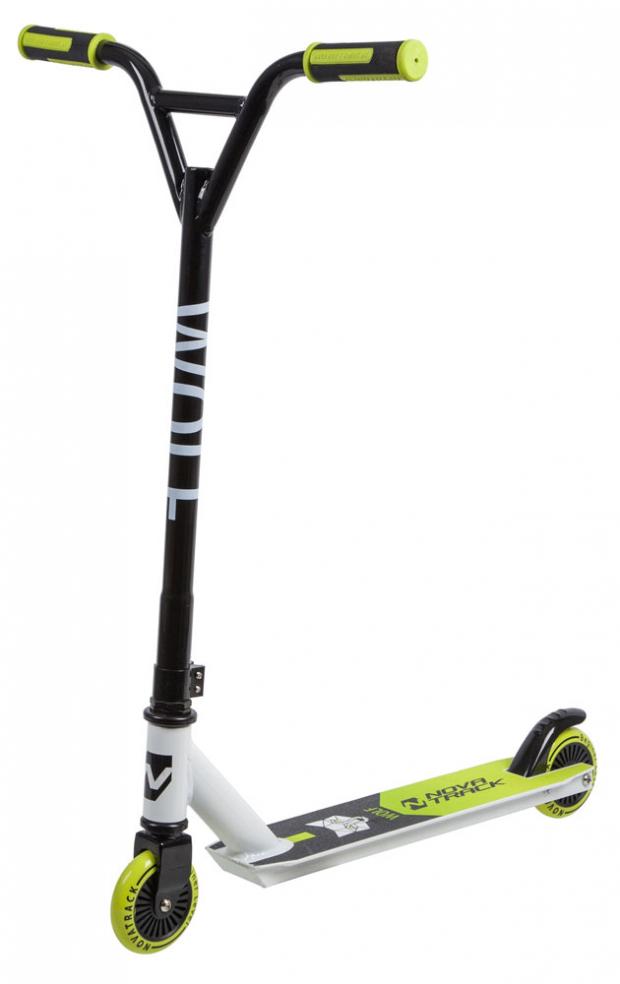 

Самокат Novatrack Wolf 100 Plastic детский