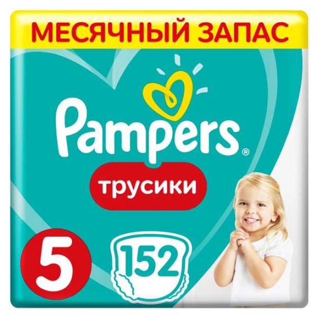 

Подгузники-трусики Pampers Pants 5 12-17 кг, 152 шт