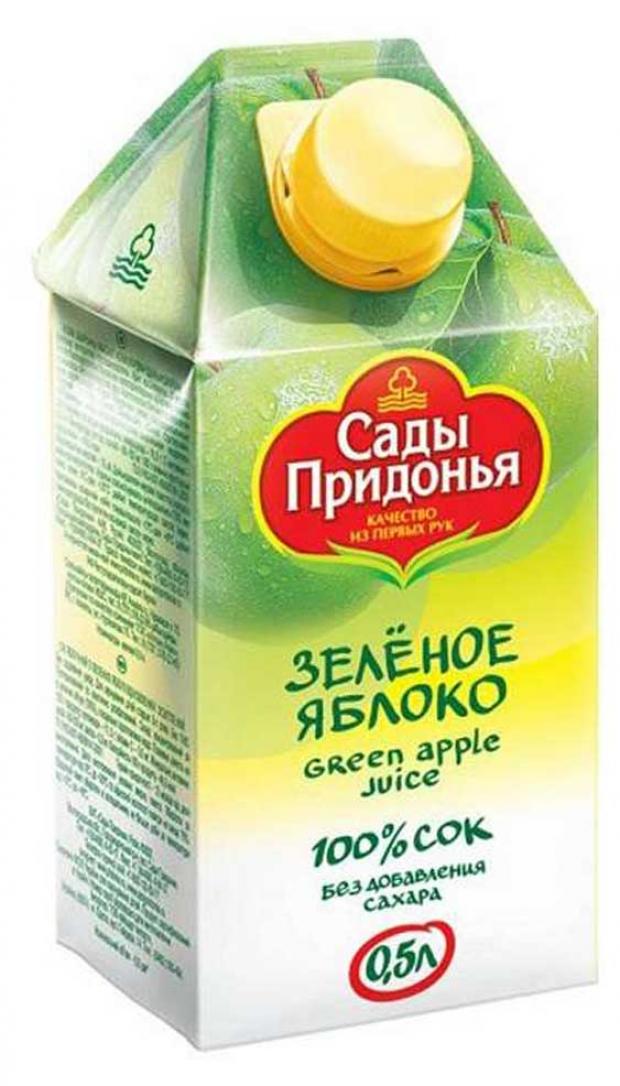 

Сок «Сады Придонья» зеленое яблоко, 500 мл
