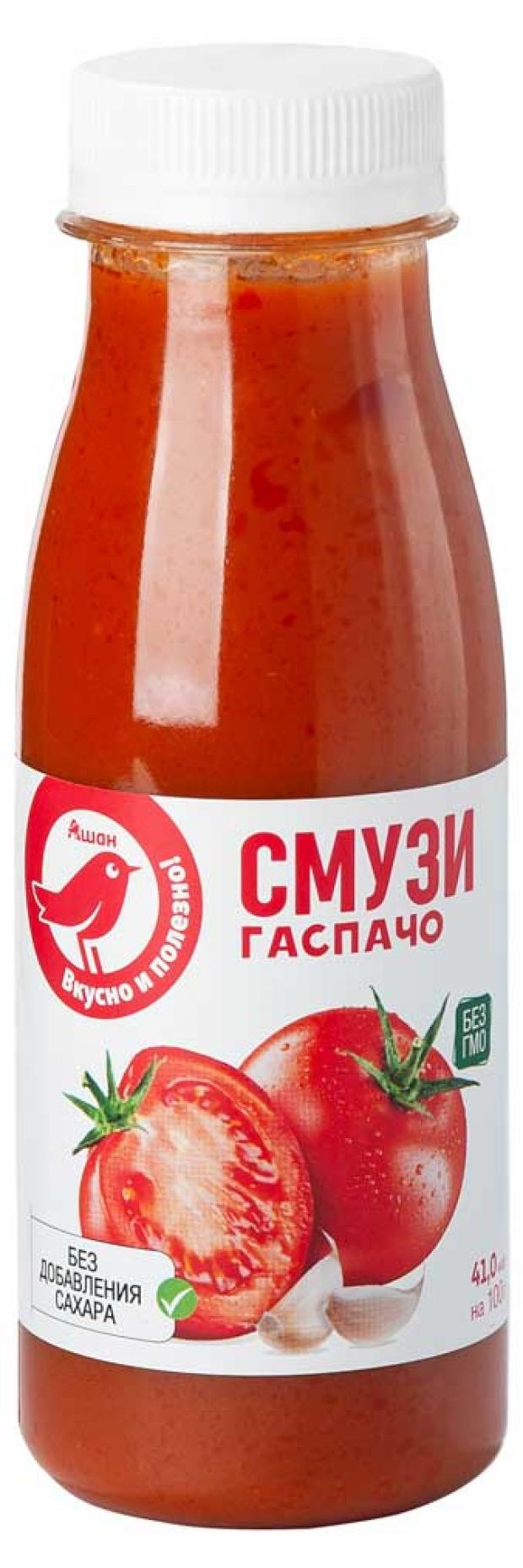 Смузи АШАН гаспачо 250 мл 100₽