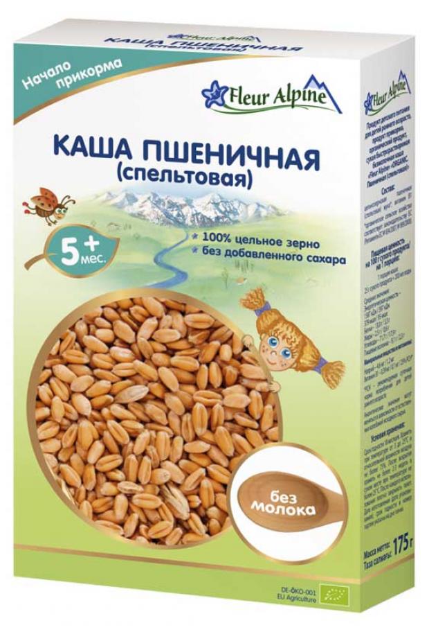 

Каша Fleur Alpine пшеничная безмолочная с 5 месяцев, 175 г